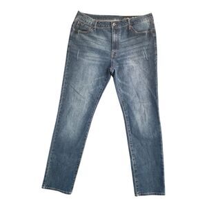 WXYZ MFG Co Jeans Nomad Slim Fit Men’s 38x32 Dark Wash Stretch Denim Whiskered